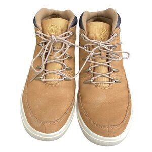 Timberland SKU 356 Mens Tan High Top  Casual Shoes Sneakers Size 9.5